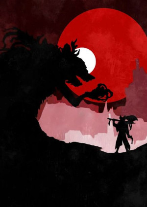 Bloodborne Vintage Poster - plakat 59,4x84,1 cm