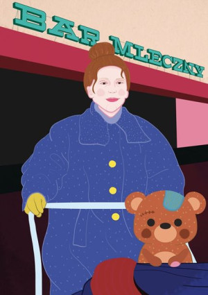 Bar Mleczny - plakat 59,4x84,1 cm