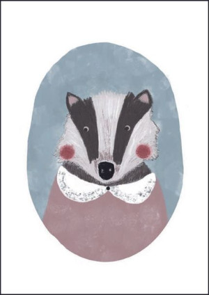 Borsuk - plakat 50x70 cm