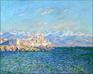 Antibes afternoon effect, Claude Monet - plakat 59
