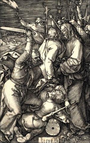 Betrayal of Christ, from The Passion, Albrecht Dur