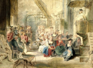 A Sermon in a Village Church, Rubens - plakat 50x4