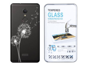 Lenovo K8 Etui Koronka Nadruk Kreatui Case + Szkło