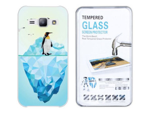 Etui Do Galaxy J1 Sm-j100 Kreatui Artcase + Szkło