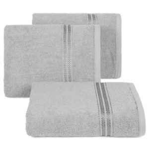 Ręcznik bawełniany frotte LORI 70X140 srebrny