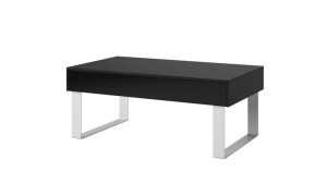 Ława Calabrini 110cm czarny/czarny połysk