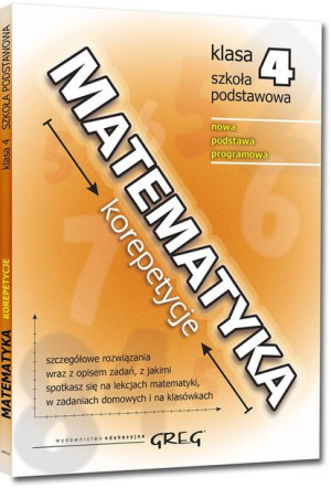 Matematyka - korepetycje - szkoła podstawowa, klasa 4