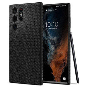 Etui Samsung Galaxy S22 Ultra Spigen Liquid Air Matte Czarne