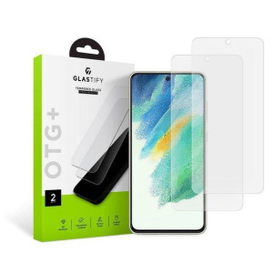 Szkło Hartowane Samsung Galaxy S21 Fe Glastify Otg+ 2-pack Clear