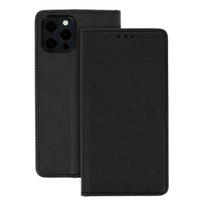 Kabura Telone Smart Book Magnet Do Samsung Galaxy A12 Czarna