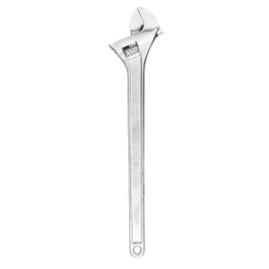 Klucz Nastawny Deli Tools Edl024a, 24" (srebrny)