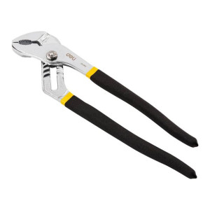 Szczypce Nastawne Deli Tools Edl2612, 12" (czarne)