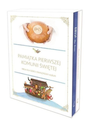 Komunijna Biblia + Pamiątka I Komunii Świętej