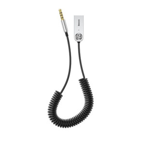 Adapter Audio Bluetooth 5.0 Baseus Usb, Aux (czarny)
