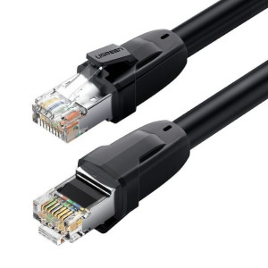 Kabel Sieciowy Ugreen Nw121 Ethernet Rj45, Cat.8, S/ftp, 3m (czarny)