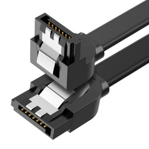 Kabel Kątowy Sata Ugreen Us217 0.5m (czarny)