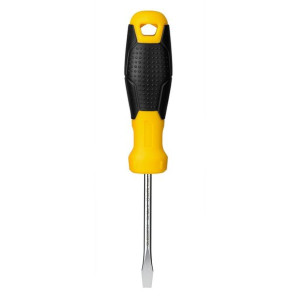 Wkrętak Płaski Deli Tools Edl6350751, 5x75mm (żółty)