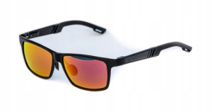 Okulary BARCUR Dark Metal Orange Glass 24h
