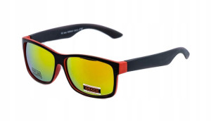 Okulary DRACO 2384 czerwone 24h