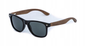 BARCUR Nerd Black - Dark Glass - drewniane 24h