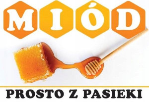 Tablica XL reklamowa MIÓD PROSTO Z PASIEKI F243