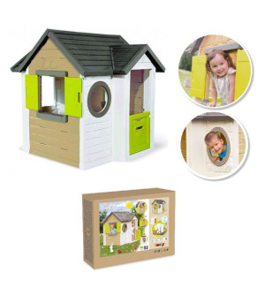 DOMEK OGRODOWY DLA DZIECI Smooby 132x 135x 118 cm