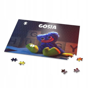 Puzzle + IMIĘ HUGGY WUGGY Poppy Playtime A4 96 el