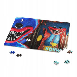 Puzzle + IMIĘ HUGGY WUGGY Poppy Playtime A4 35 el