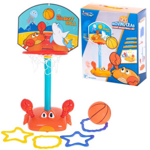 Kosz do gry w koszykówkę 2w1 kosz + ringo krab