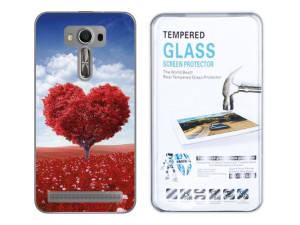 Kreatui Etui Fotocase 0.3mm Zenfone 2 Laser +szkło