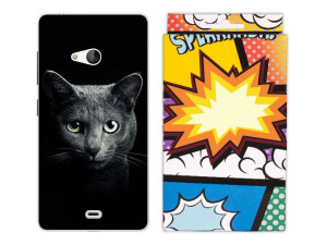 Kreatui Etui Fotocase Microsoft Lumia 540 + Folia