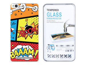 Kreatui Etui Artcase 0.3mm Xiaomi Redmi 3 + Szkło