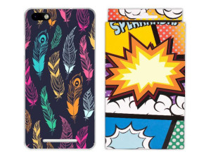 Kreatui Etui Żel Artcase 0.3mm Wiko Lenny 3 +folia