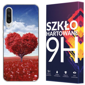 Etui Do Xiaomi Mia3 / Mi A3 Fotocase 0.3mm + Szkło