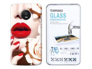 Lenovo Moto G5 Plus Kreatui Etui Case 0.3mm +szkło