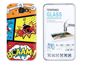 Lg K3 2017 Kreatui Etui Żel Artcase 0.3mm + Szkło