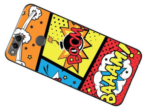 Huawei Honor 7x Kreatui Etui Nadruk Artcase 0.3mm