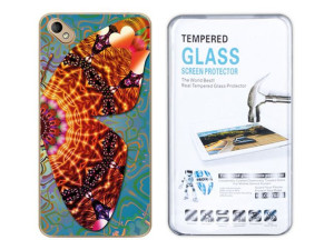 Wiko Sunny 2 Plus Kreatui Etui Żel Artcase + Szkło