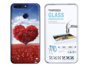 Honor 8 Pro Kreatui Etui Fotocase 0.3mm + Szkło