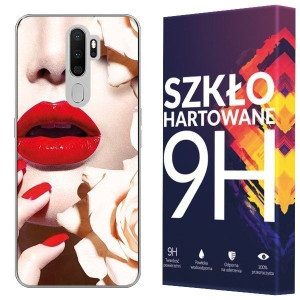 Etui Do Oppo A5 2020 Pokrowiec Fotocase + Szkło