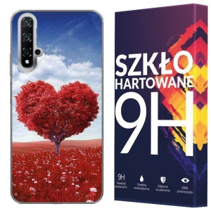 Etui Do Huawei Nova 5t Pokrowiec Fotocase + Szkło