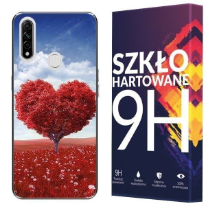 Etui Do Oppo A31 Kreatui Fotocase 0.3mm + Szkło 9h