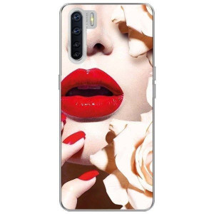 Etui Do Oppo A91 Pokrowiec Case Tył Fotocase 0.3mm