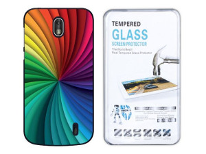Nokia 1 Kreatui Kabura Etui Nadruk Artcase + Szkło