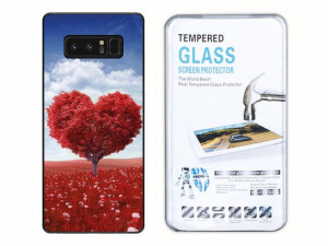Galaxy Note 8 N950 Kreatui Etui Case 0.3mm + Szkło