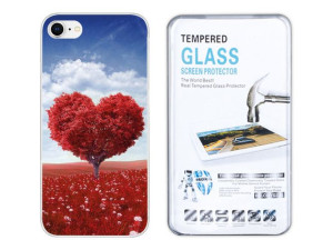 Iphone 8 Kreatui Etui Nadruk Fotocase 0.3mm +szkło