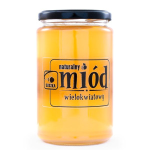 Miód wielokwiatowy nektarowy tradycyjny 0.950 kg Miody Suszka