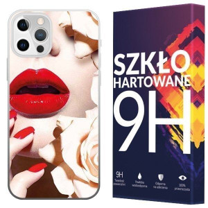 Etui Do Iphone 12 Pro Max Fotocase 0.3mm +szkło 9h