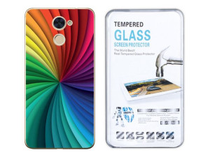 Huawei Y7 Kreatui Etui Pokrowiec Artcase + Szkło
