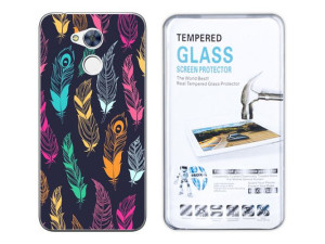 Huawei Honor 6a Kreatui Etui Artcase 0.3mm + Szkło